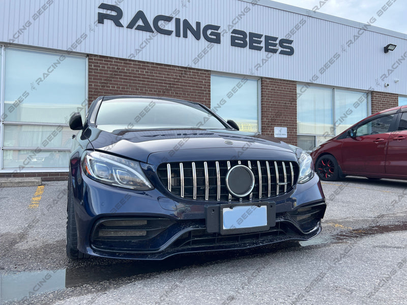 2015-2021 Mercedes-Benz C Class Sedan AMG C63 Face-Lift Style Front Bumper Conversion