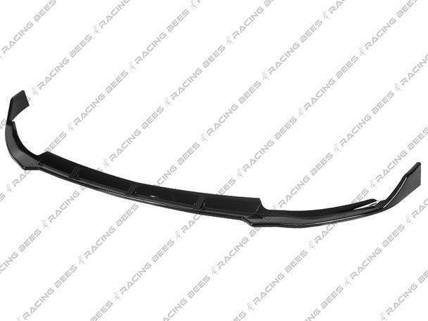 2019-2021 Mercedes-Benz C Class Sedan BR V2 Style Front Bumper Lip (BLACK)
