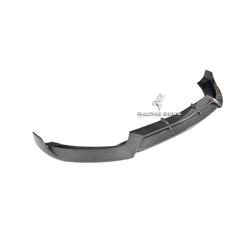 2015-2018 Mercedes-Benz C Class Sedan/Coupe/C43 BR Style Front Bumper Lip (Carbon Fiber)