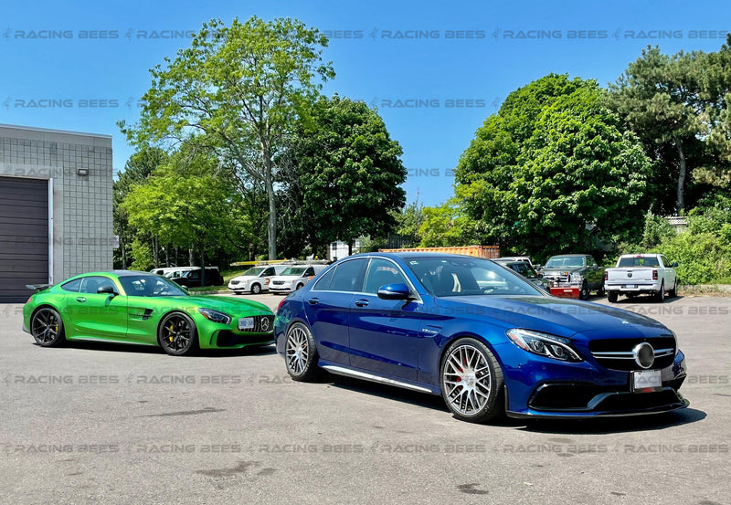 2015-2018 Mercedes-Benz C63 AMG Sedan Edition 1 Style Front Bumper Lip (Carbon Fiber)