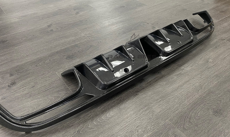 2015-2018 Mercedes-Benz C63 AMG Sedan BR Style Rear Diffuser (Carbon Fiber)