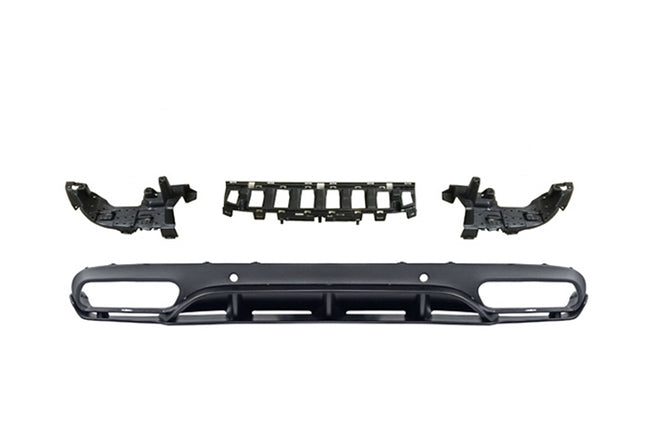 2015-2018 Mercedes-Benz C Class Coupe AMG Style Models AMG Package ONLY Rear Diffuser