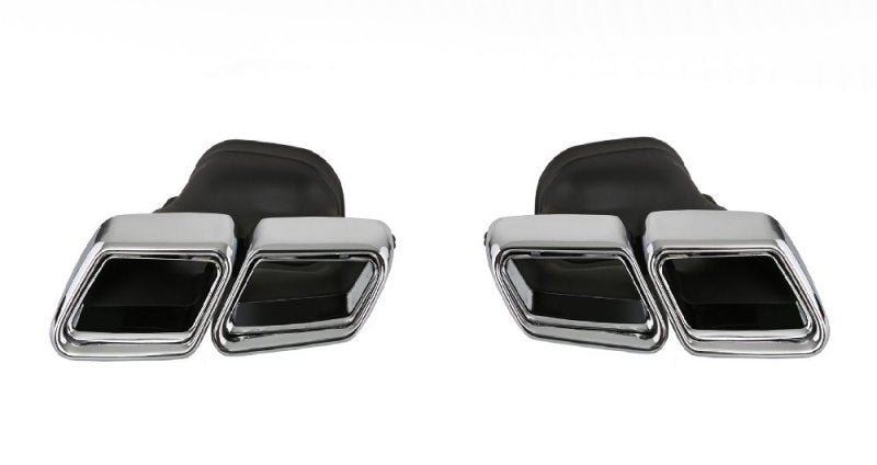 2015-2018 Mercedes-Benz C Class AMG Style Base Sedan Model ONLY Rear Diffuser