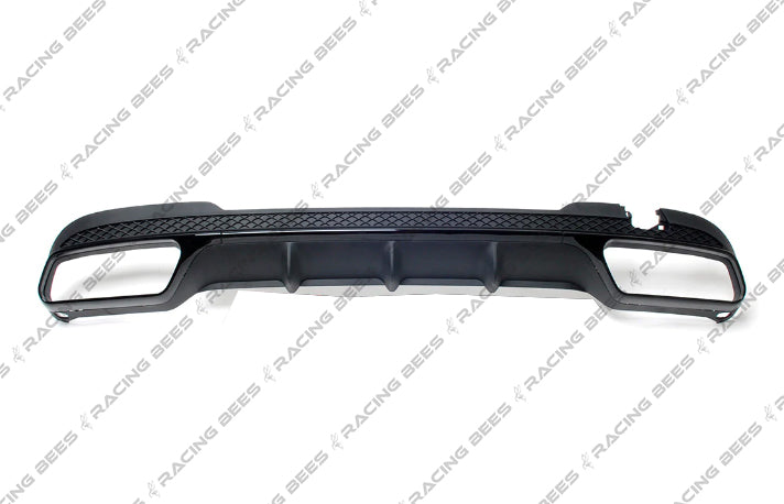 2014-2016 Mercedes-Benz E Class Sedan E63AMG Style Diffuser For AMG-Package Sedan (Black)