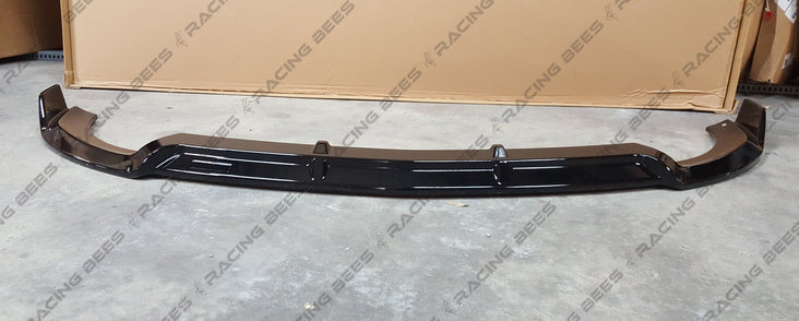 2017-2019 Mercedes-Benz E Class Sedan BR V2 Style Front Bumper Lip (Black)
