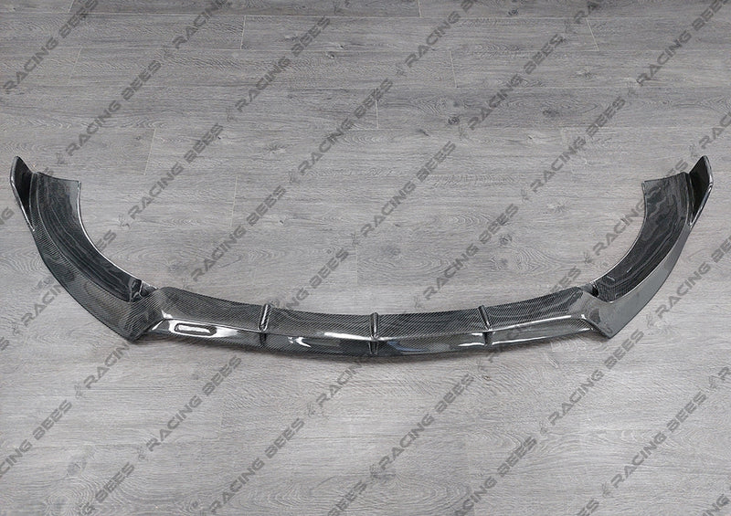 2016-2018 Mercedes-Benz E Class Sedan BR Style Front Bumper Lip (Carbon Fiber)