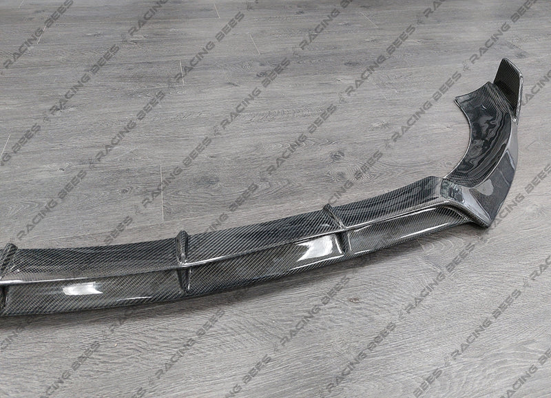 2016-2018 Mercedes-Benz E Class Sedan BR Style Front Bumper Lip (Carbon Fiber)