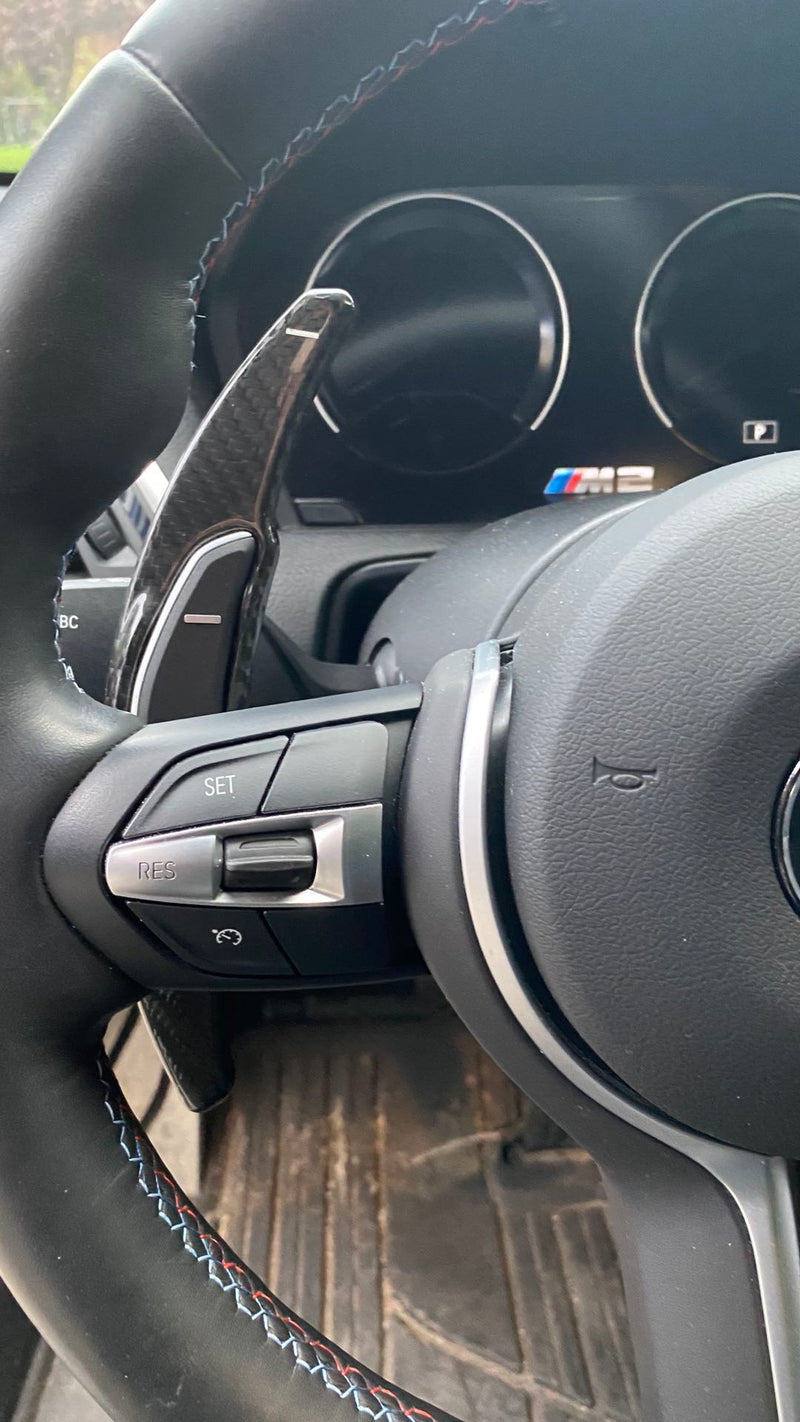 2015-2019 BMW M Series Paddle Shifter Extensions (Carbon Fiber)