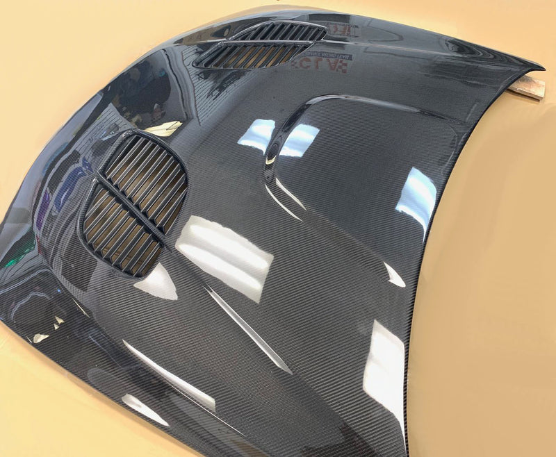 2012-2018 BMW F30/F32 3/4 Series GTR Style Hood (Carbon Fiber)