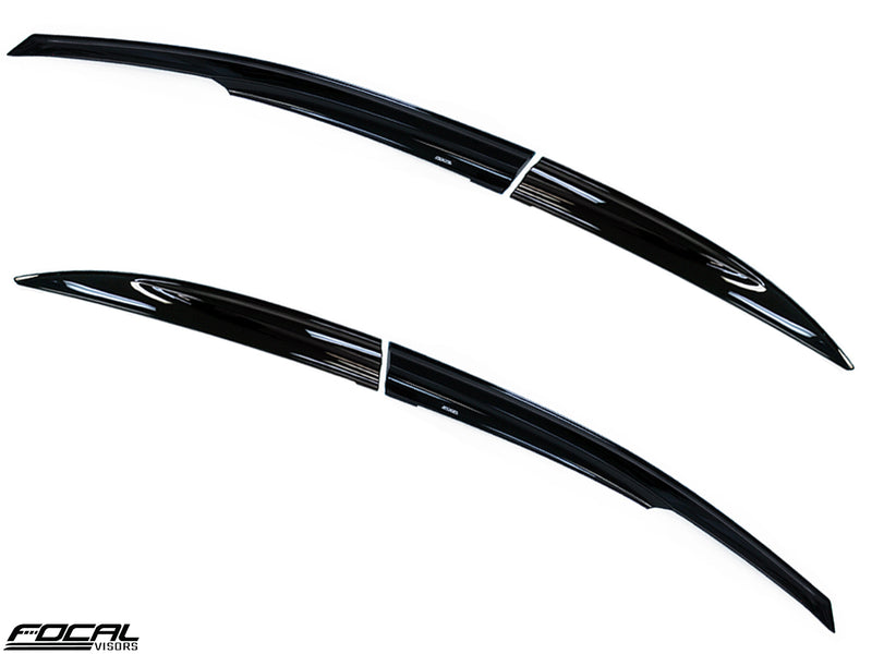Window Visors Mugen Style for 2006-2011 Acura CSX / 2006-2011 Honda Civic (4Door)