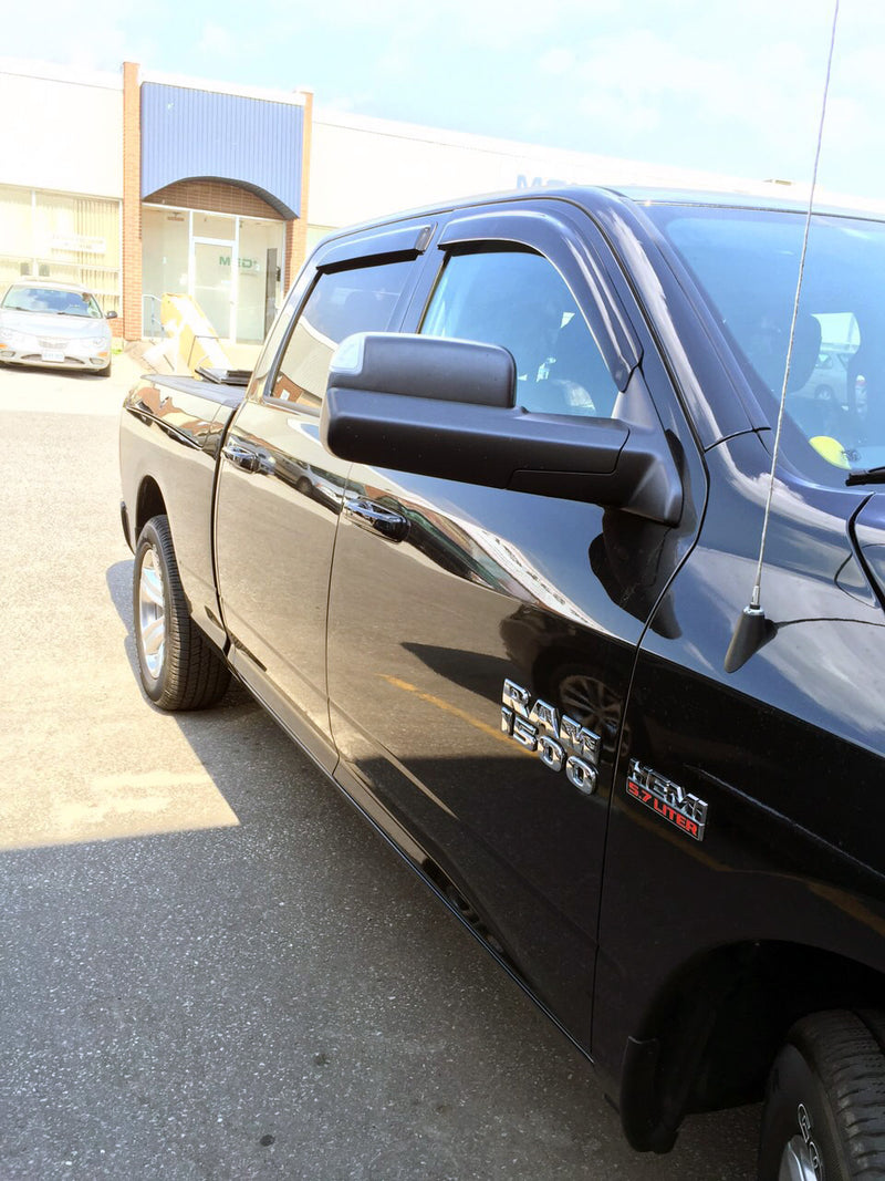Window Visors for 2009-2018 Ram 1500/2500 Quad Cab