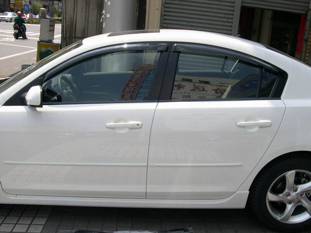 Window Visors for 2004-2009 Mazda 3 4D