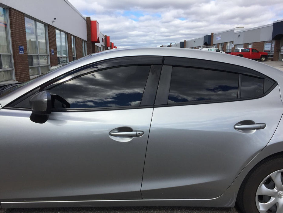 Window Visor for 2014-2018 Mazda 3, 4/5D