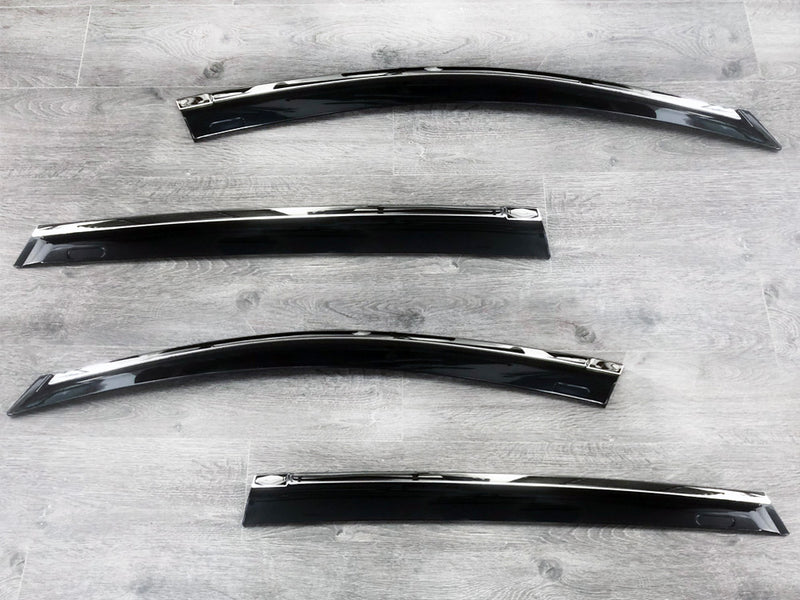 Window Visor for 2013-2018 Toyota Rav4 (chrome trim)