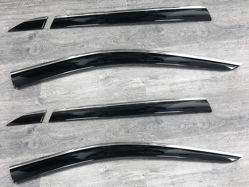 Window Visor for 2019-2025 Toyota Rav4 (Chrome 6 pcs)