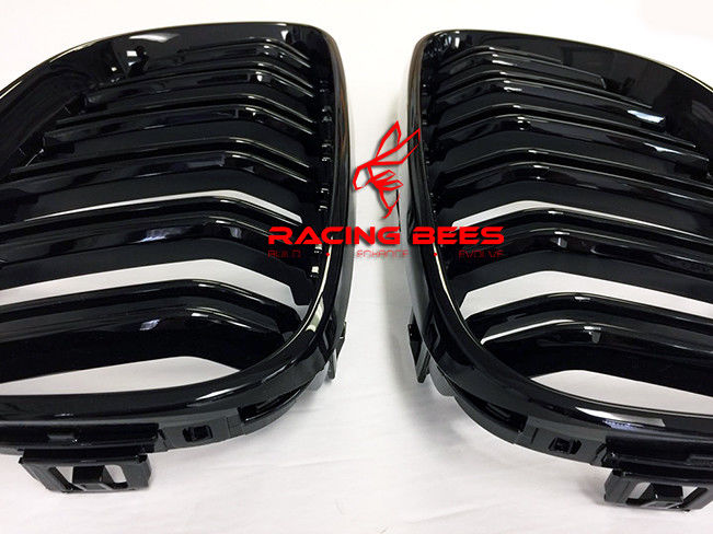 2014-2018 BMW F22/F23 2 Series M Style Gloss Black Kidney Grilles