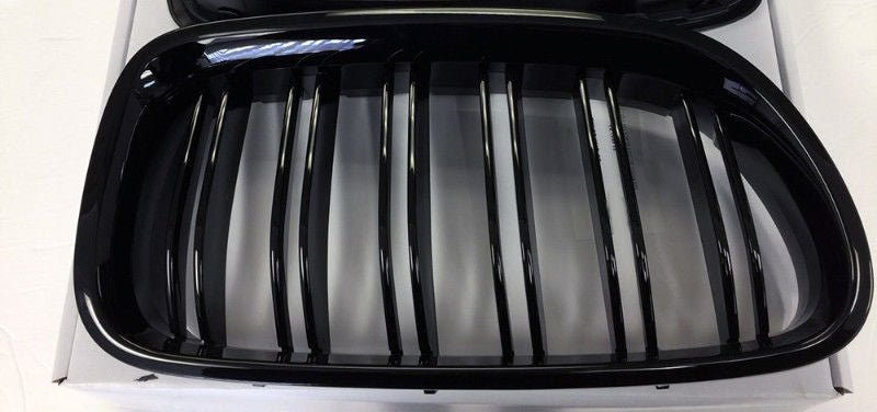 2011-2016 BMW F10 5 Series M Style Gloss Black Kidney Grilles