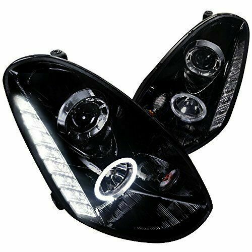 2005-2006 Infiniti G35 4door Sedan Projector Headlight Black Housing