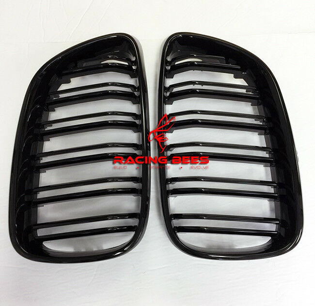 2014-2018 BMW F22/F23 2 Series M Style Gloss Black Kidney Grilles