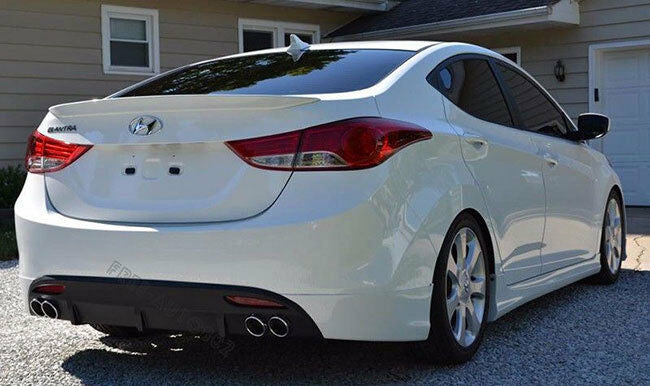 2011-2013 Hyundai Elantra Sedan OEM Style Rear Diffuser