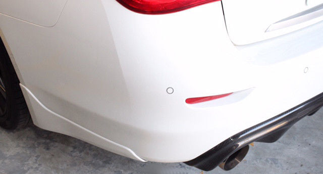 2014-2017 Infiniti Q50 Sedan ST Style Rear Aprons