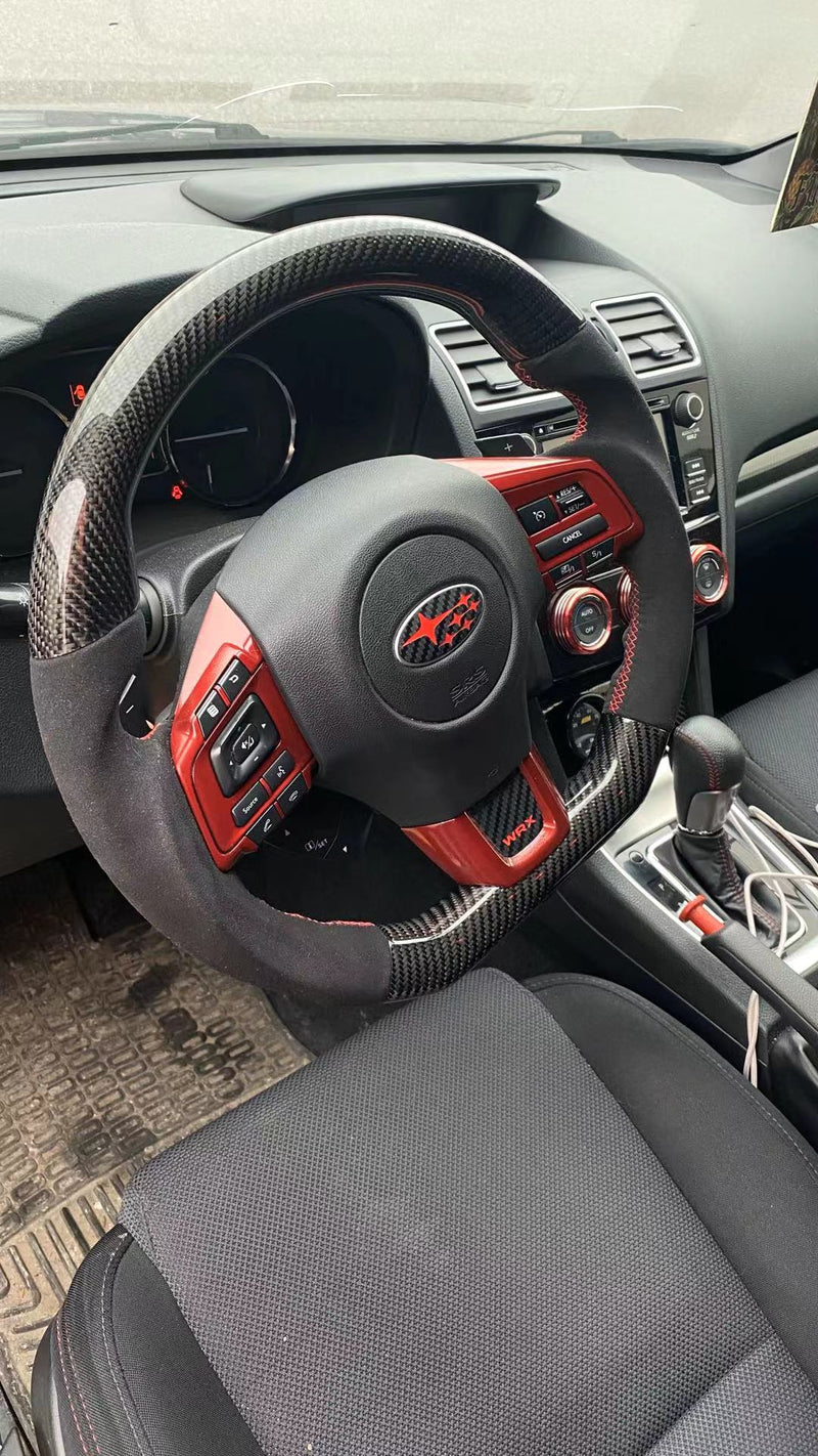 2015-2020 Subaru WRX STI Steering Wheel (Carbon Fiber)