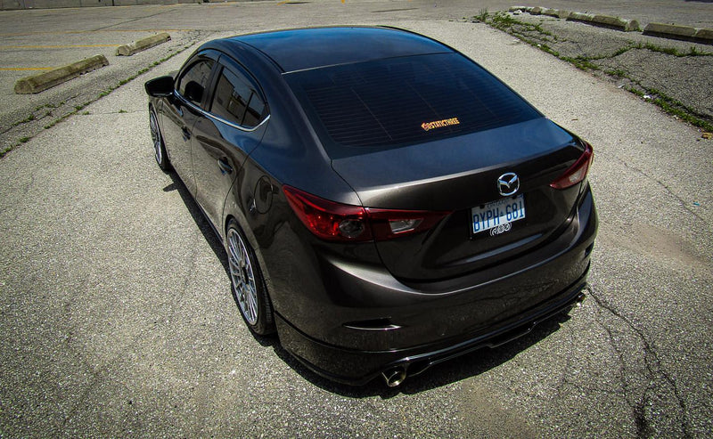 2014-2018 Mazda 3 Sedan MK Style Rear Lip Diffuser