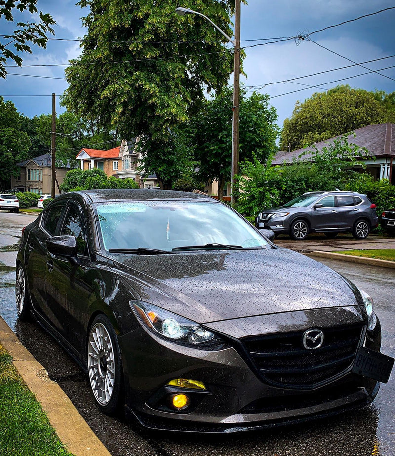 2017-2018 Mazda 3 Sedan/Hatchback MZ Style Front Bumper Lip