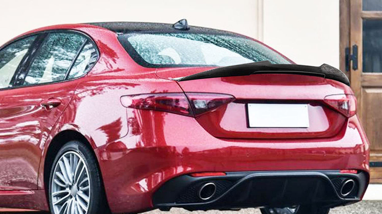 2015-2022 Alfa Romeo Giulia Trunk Spoiler PSM Style (Carbon Fiber)
