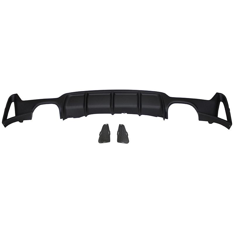 2014-2018 BMW F32 4 Series Rear Diffuser M Performance Style (Quad Outlet)
