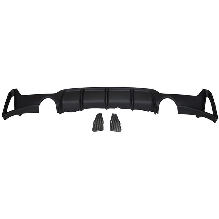 2014-2018 BMW F32 4 Series Rear Diffuser M Performance Style (Dual Outlet)