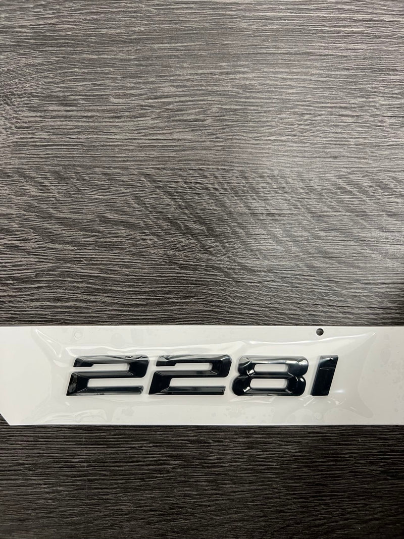 BMW 2/3/4/5/X Series Trunk Emblem/Badge
