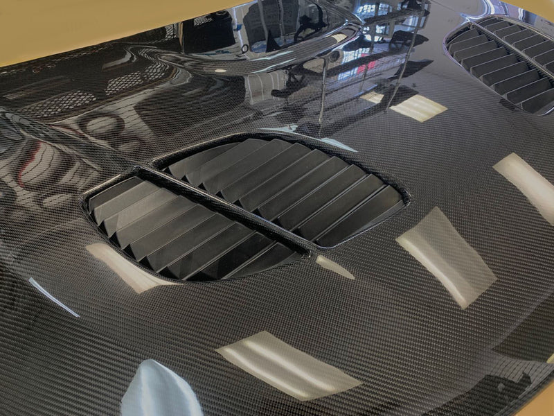 2012-2018 BMW F30/F32 3/4 Series GTR Style Hood (Carbon Fiber)