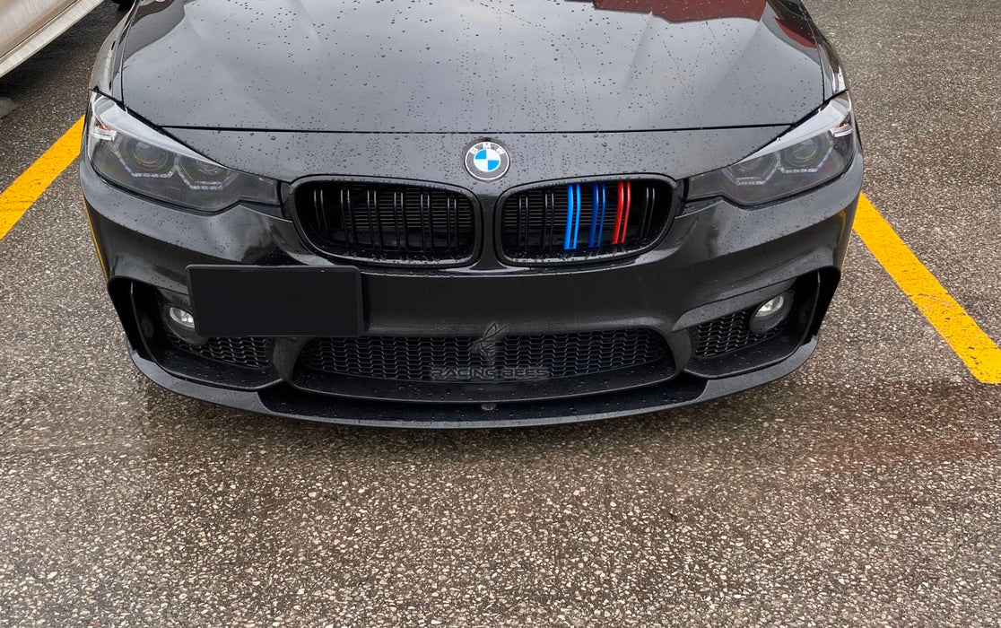 2012-2018 BMW F30/F32 3/4 Series M Style Front Bumper Lip FOR Replica M3/M4 Bumper