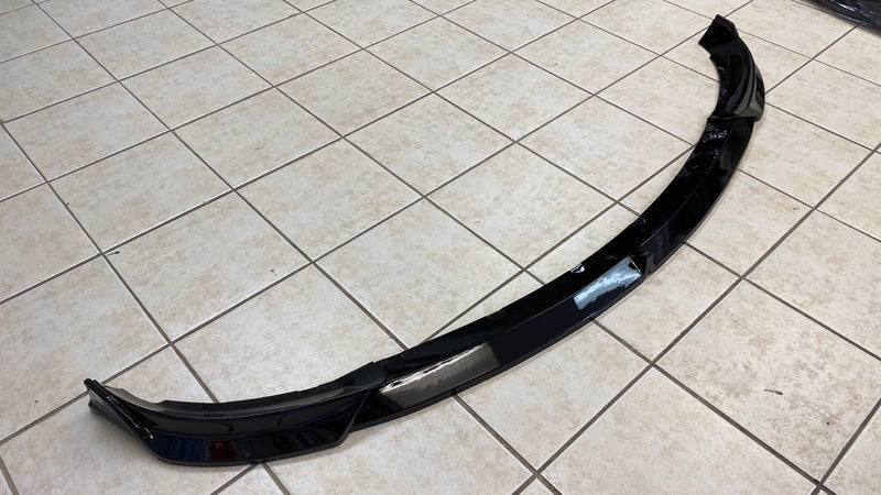 2017-2019 Tesla Model 3 RZ Style 3 pieces Front Bumper Lip (Black)