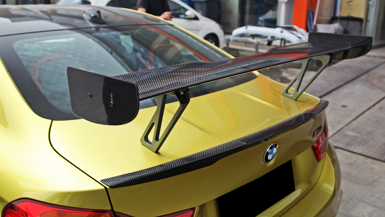 BMW Universal Competition GTS Style Trunk Spoiler Wing (Carbon Fiber)