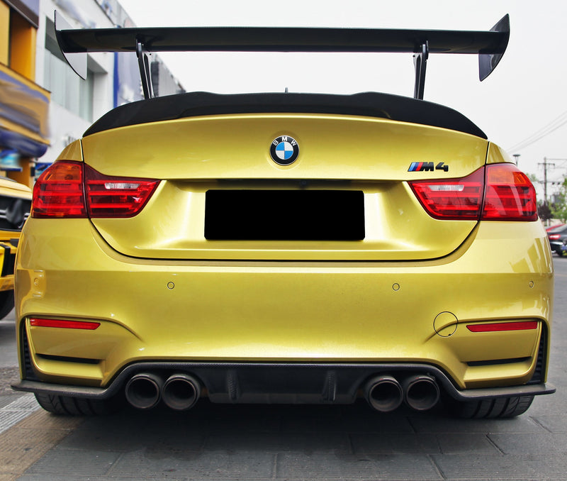 BMW Universal Competition GTS Style Trunk Spoiler Wing (Carbon Fiber)