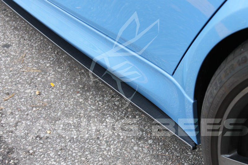 2015-2018 BMW F80 M3 Performance Style Side Skirts (Carbon Fiber)