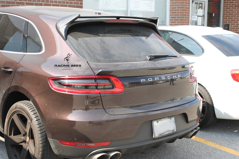 2014-2017 Porsche Macan Trunk/Hatch Spoiler V Style (Carbon Fiber)