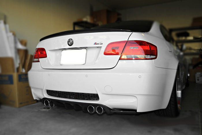 2008-2013 BMW E92 M3 2 Door HM Style Rear Diffuser (Carbon Fiber)