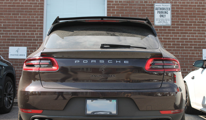2014-2017 Porsche Macan Trunk/Hatch Spoiler V Style (Carbon Fiber)