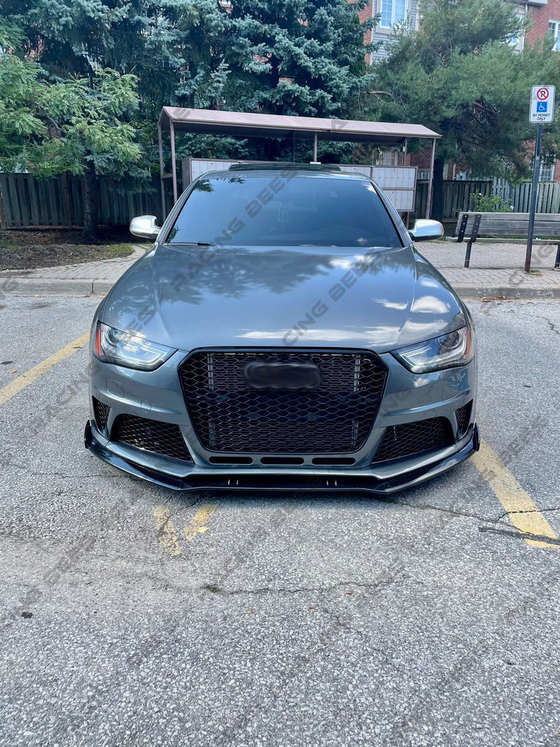 2013-2016 Audi A4 B8.5 RS4 Style Front Bumper Conversion