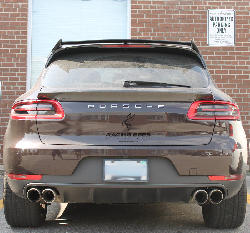 2014-2017 Porsche Macan Trunk/Hatch Spoiler V Style (Carbon Fiber)