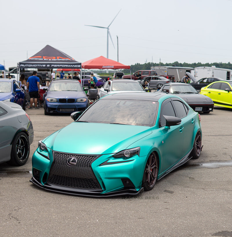 2014-2020 Lexus IS250/300/350 FS Style Side Skirts (Carbon Fiber)