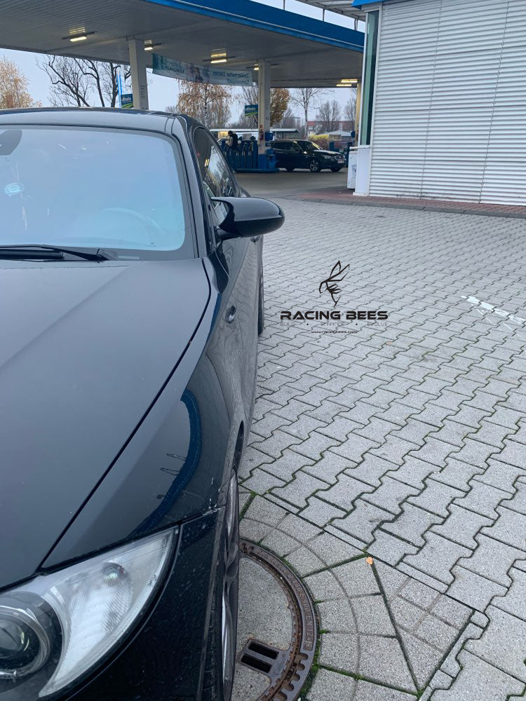 2005-2007 E90 / 2007-2010 E92 BMW 3 Series M Inspired Style Mirror Caps (Black)
