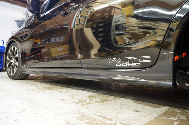 2012-2015 Honda Civic Sedan Mugen Style Side Skirts
