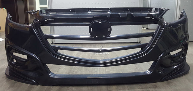 2017-2018 Mazda 3 Sedan/Hatchback KS Style Front Bumper