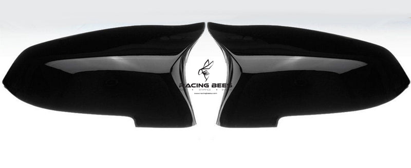 2014-2016 F01/F02/F06/F10/F12/F18 BMW 5/6/7 Series M Inspired Style Mirror Caps (Black)