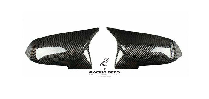 2014-2016 F01/F02/F06/F10/F12/F18 BMW 5/6/7 Series M Inspired Style Mirror Caps (Carbon Fiber)