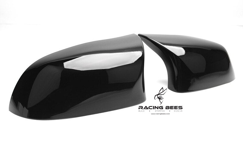 2015-2018 F25/F26/F15/F16 BMW X3/X4/X5/X6 Series M Inspired Style Mirror Caps (Black)